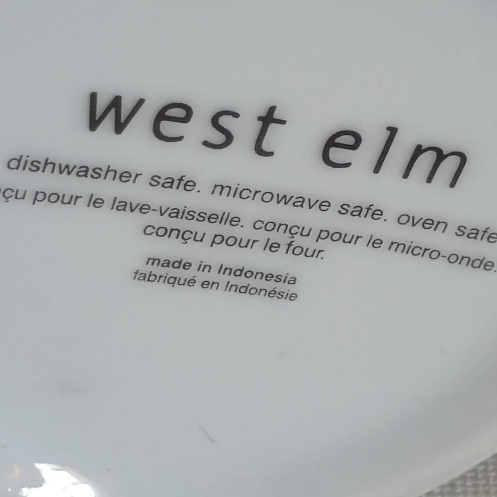 West Elm White Owl Mug